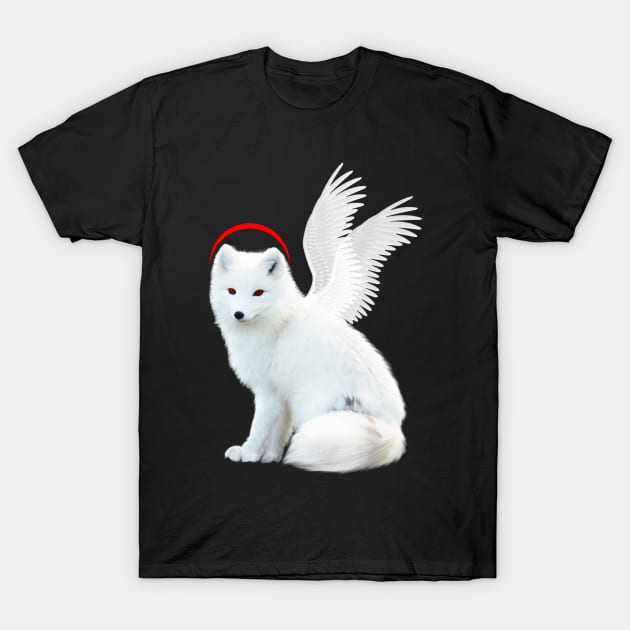 Angel Fox T-Shirt by emma17